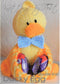 KBP116 Ducky Egg Toy in DK Knitting Pattern