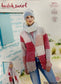 9675 Stylecraft batik swirl dk ladies cardigan, scarf and hat knitting pattern