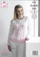 5379 King Cole Calypso Dk Ladies Cardigan and Sweater Knitting Pattern
