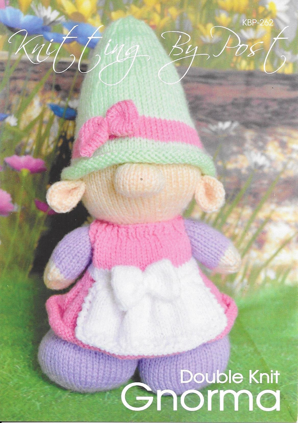 KBP262 Gnorma toy in DK knitting pattern