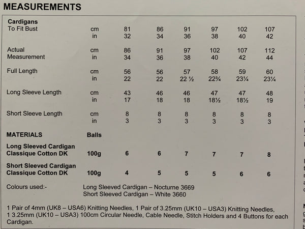8521 Stylecraft Classique Cotton dk ladies cardigans knitting pattern