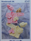 8040 Stylecraft Wondersoft dk baby cardigans, mittens and hat knitting pattern