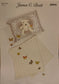 JB604 James C Brett quick knit baby blanket and teddy knitting pattern