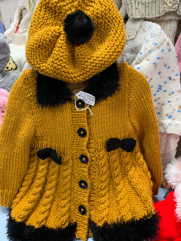 Handmade Baby Coat & Beret