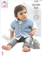 King Cole 4199 DK Baby & Child Shawl, Collared Jacket, V-Neck Jacket & Waistcoat pattern