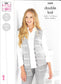 King Cole 5609 Island Beaches DK Ladies Waistcoat and Cardigan Knitting pattern