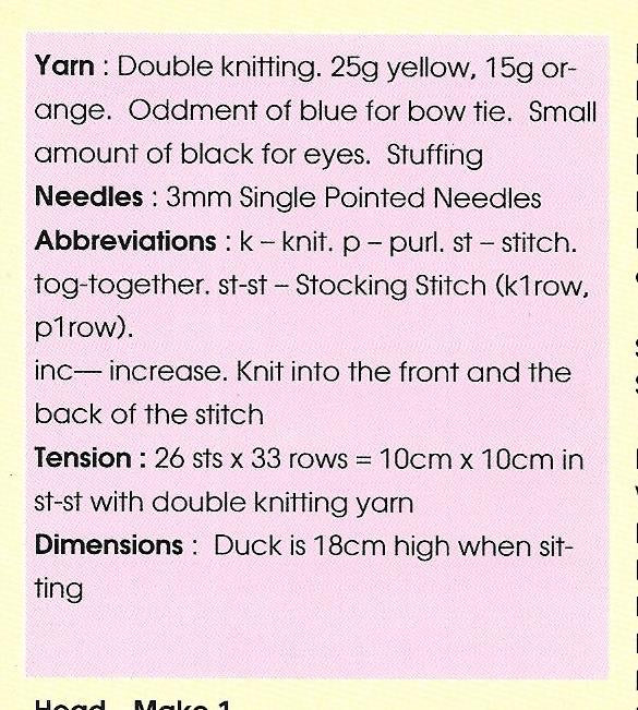 KBP116 Ducky Egg Toy in DK Knitting Pattern