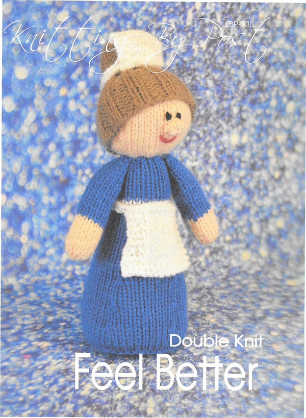 KBP-338 Feeling Better Toy in DK knitting pattern