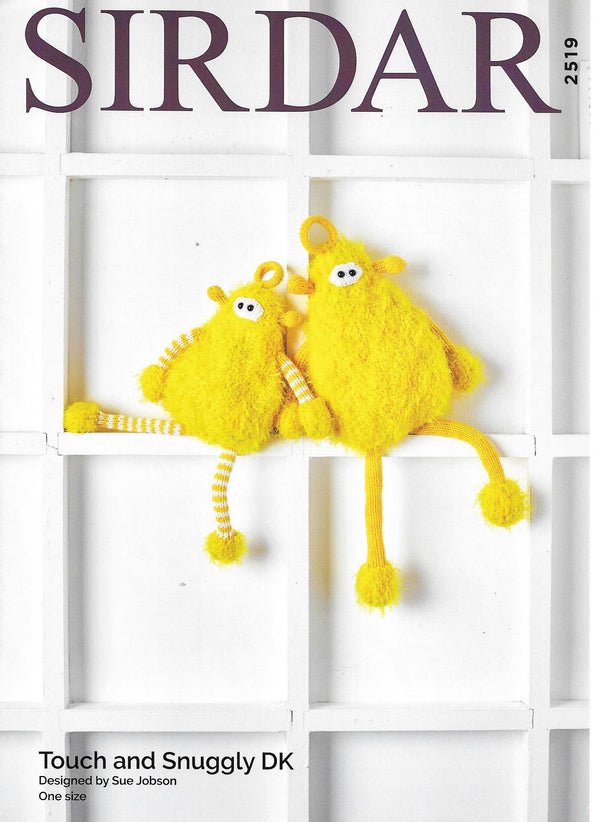 Sirdar 2519 Touch and Snuggly DK Toy Aliens