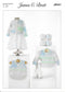 JB441 James C Brett DK baby sweater, slipover and cardigan knitting pattern