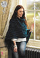 4618 King Cole super chunky ladies poncho and jumper knitting pattern