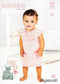 9504 Stylecraft Bambino Dk child pinafore knitting pattern