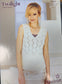9106 Stylecraft Twilight DK Ladies Bolero Vest Knitting pattern
