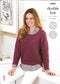 4684 King Cole dk ladies cardigan and sweater knitting pattern