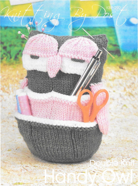 KBP-290 Handy Owl toy in DK Knitting pattern