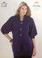 King Cole 3292 Chunky Ladies Jacket and Top knitting pattern