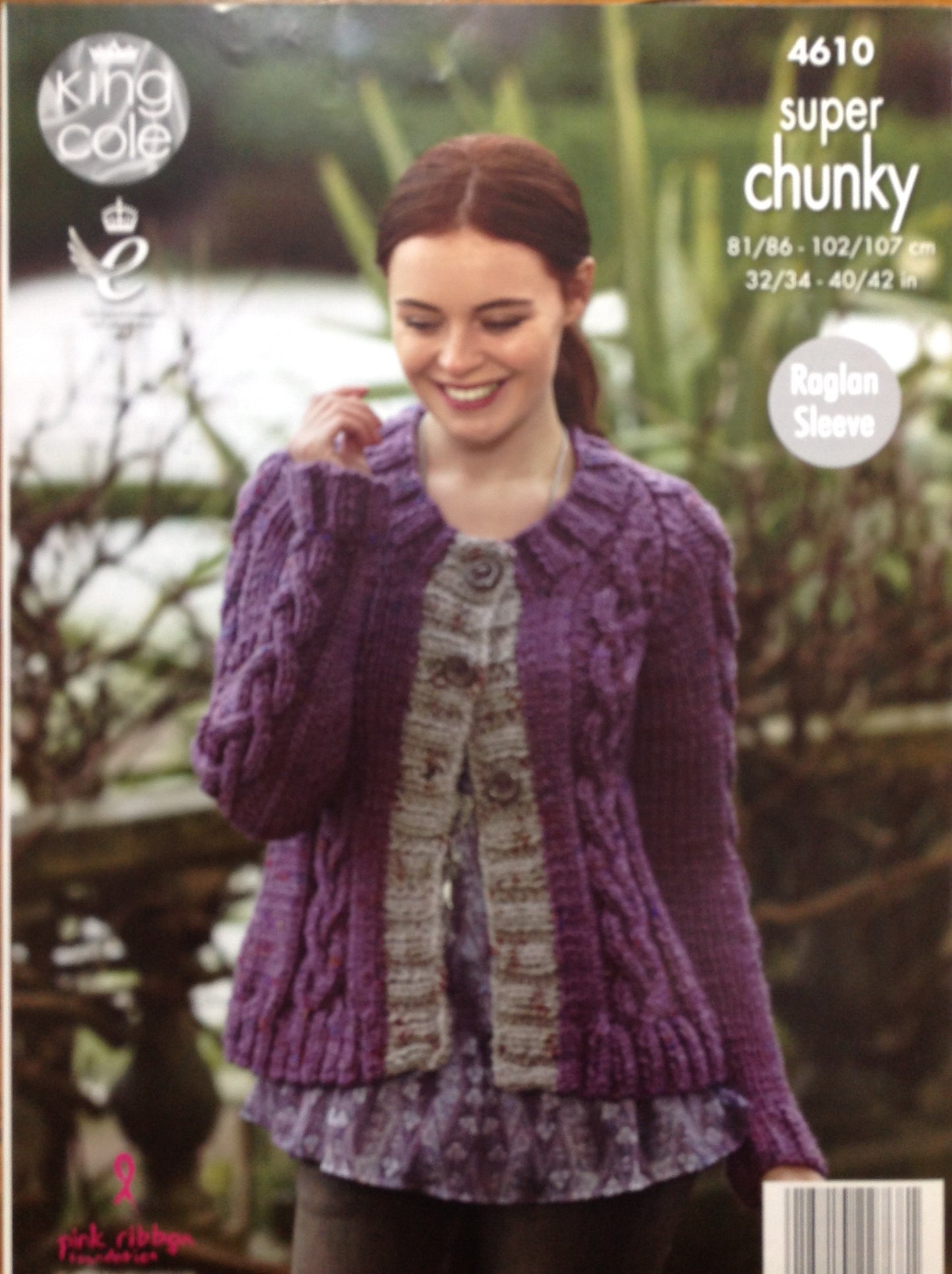 4610 King Cole chunky ladies cardigans knitting pattern