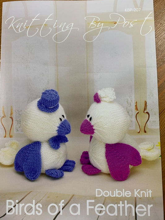 KBP-207 Birds of a Feather Knitting Pattern DK